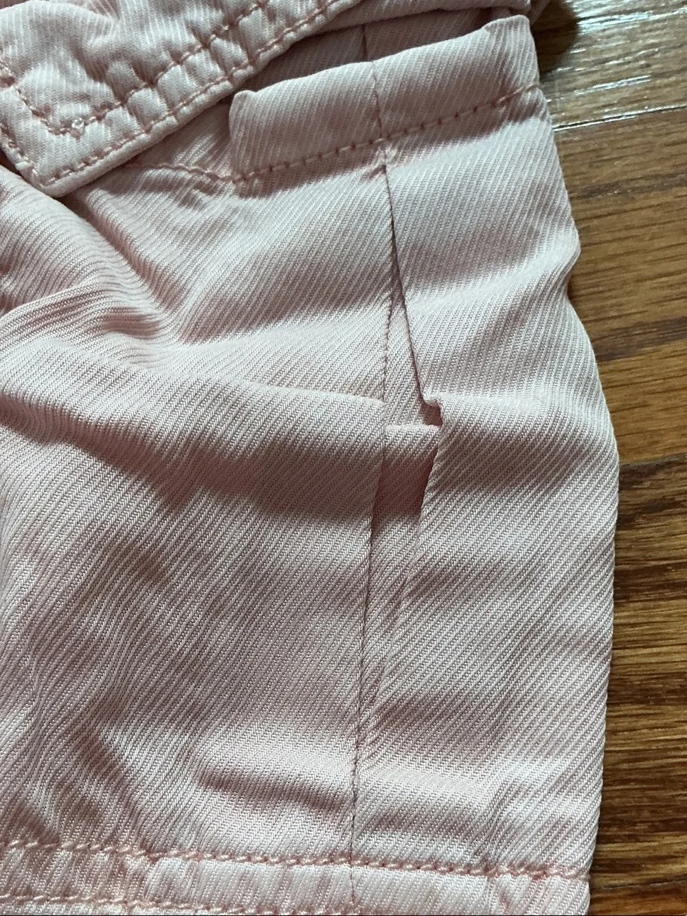 Old Navy Pale Pink Elastic Waist Pants